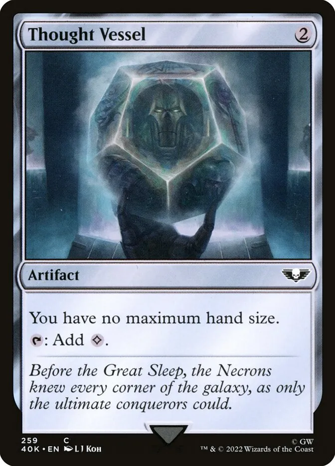 2022 Warhammer 40,000 Commander Thought Vessel common #259 common card image