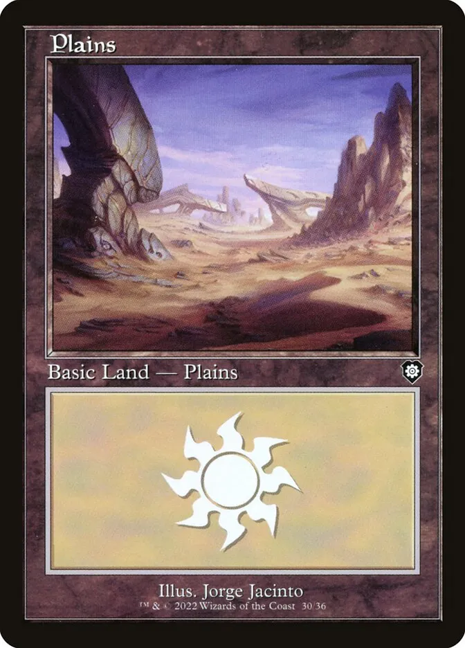 2022 The Brothers' War Commander Plains common #30 common card image