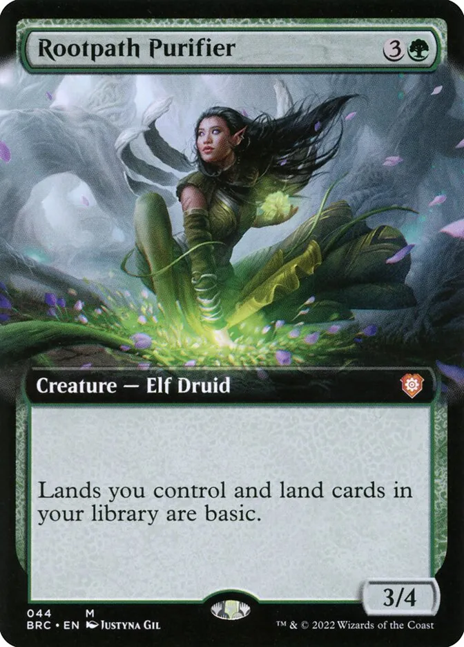 2022 The Brothers' War Commander Rootpath Purifier mythic #44 mythic card image