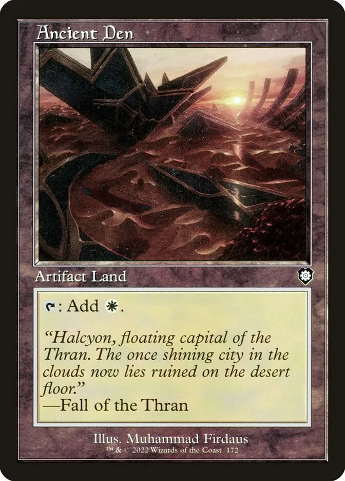 2022 The Brothers' War Commander Ancient Den common #172 common card image