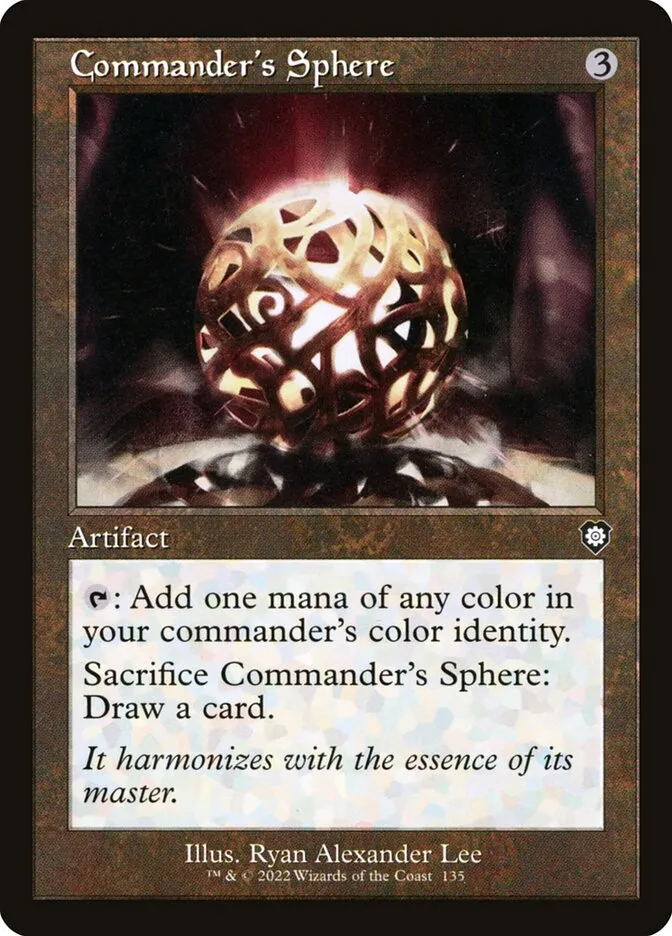 2022 The Brothers' War Commander Commander's Sphere common #135 common card image