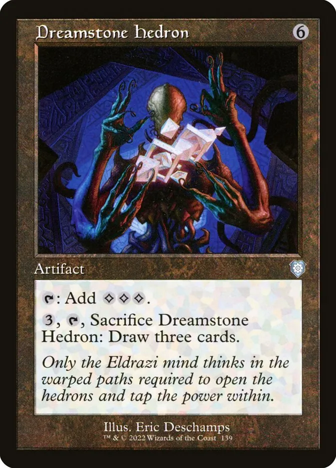 2022 The Brothers' War Commander Dreamstone Hedron #139 uncommon card image