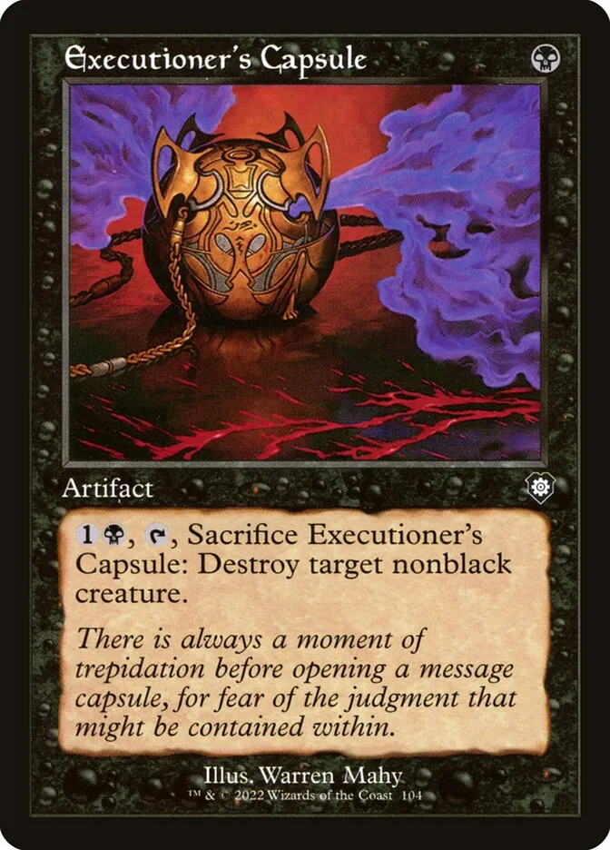 2022 The Brothers' War Commander Executioner's Capsule common #104 common card image