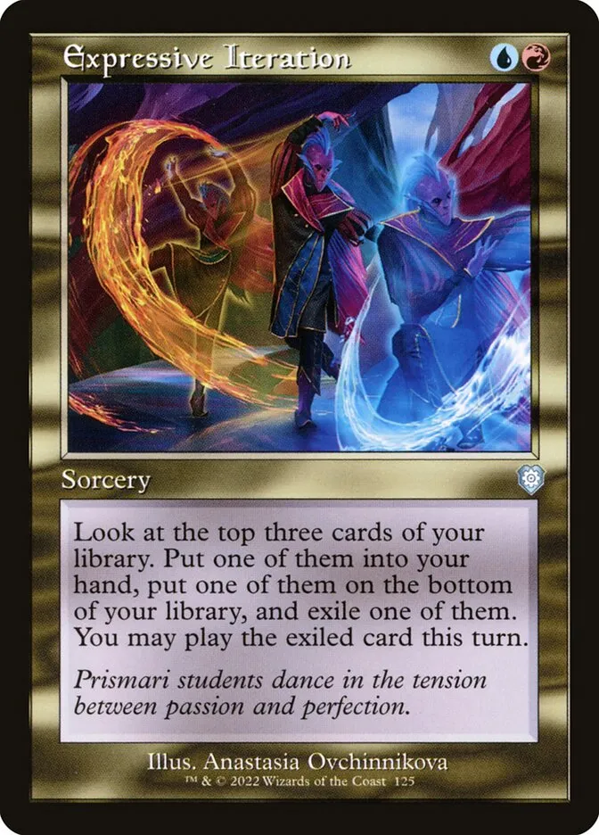 2022 The Brothers' War Commander Expressive Iteration #125 uncommon card image
