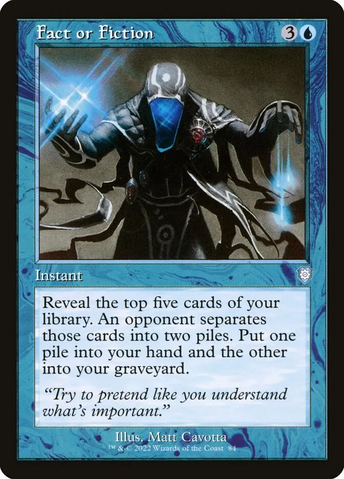 2022 The Brothers' War Commander Fact or Fiction #84 uncommon card image