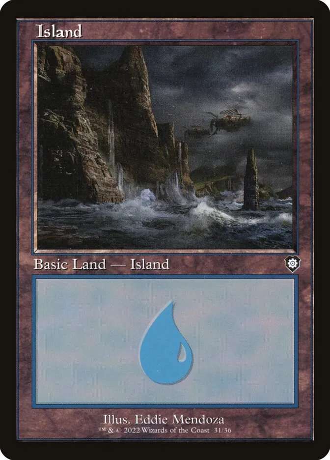 2022 The Brothers' War Commander Island common #31 common card image