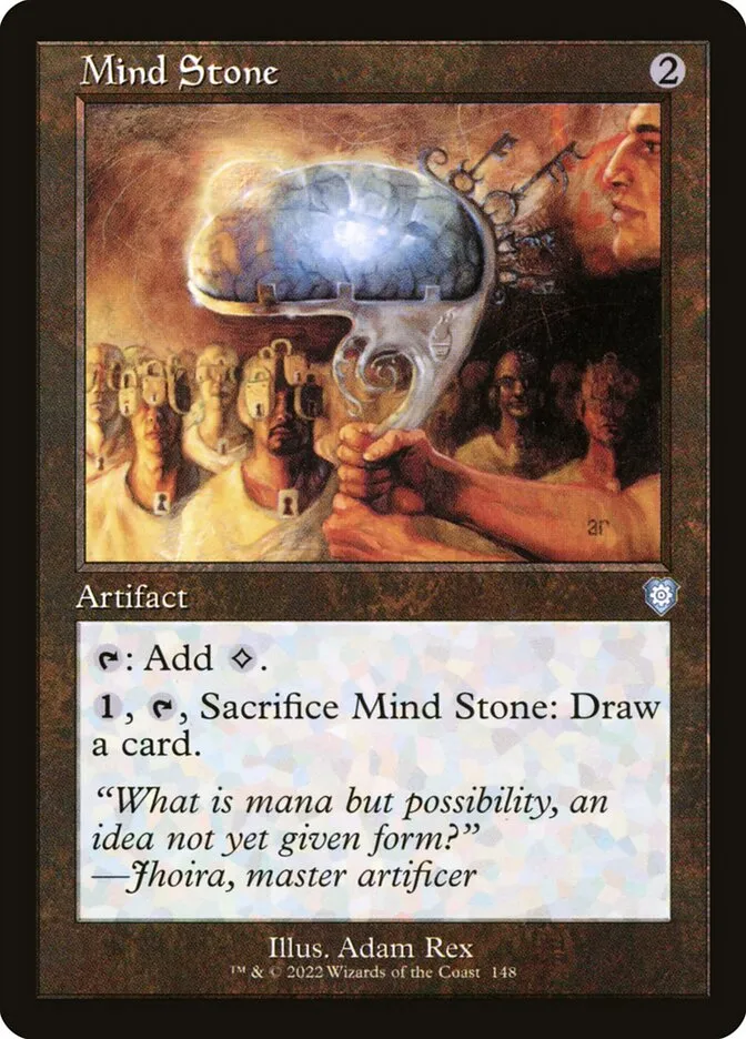 2022 The Brothers' War Commander Mind Stone #148 uncommon card image