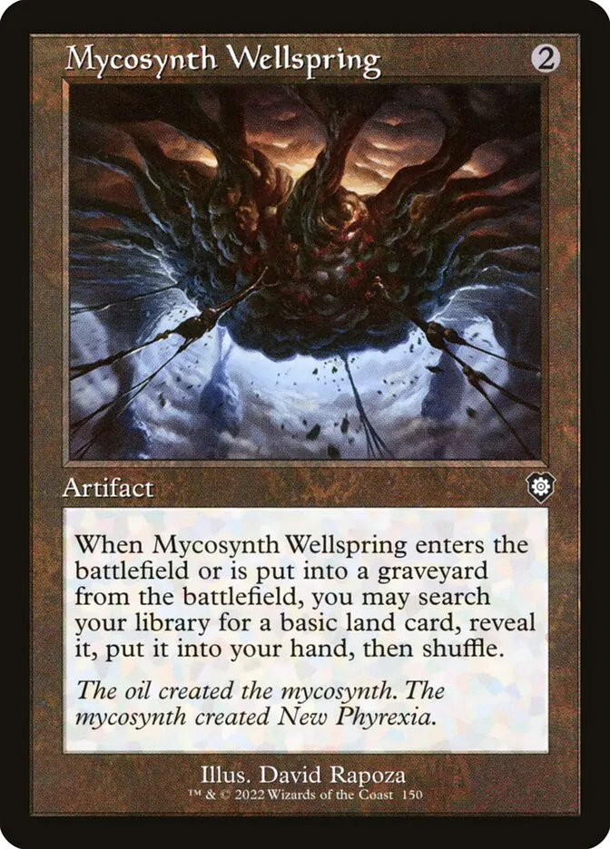2022 The Brothers' War Commander Mycosynth Wellspring #150 common card image