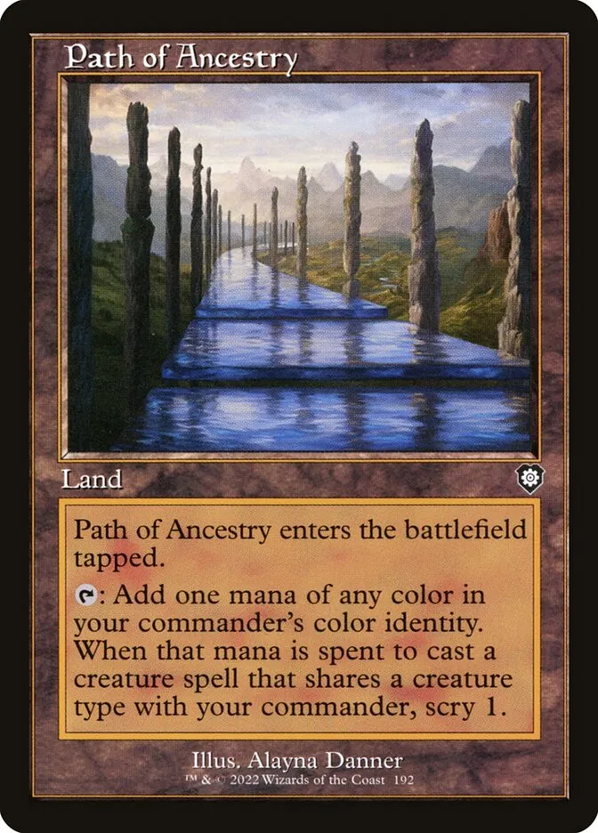 2022 The Brothers' War Commander Path of Ancestry #192 common card image