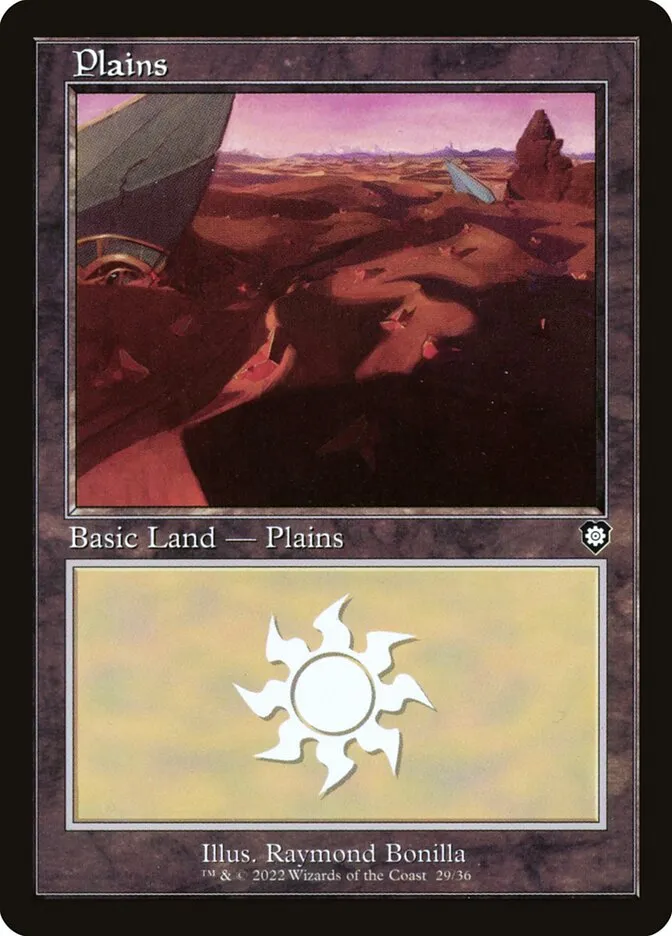 2022 The Brothers' War Commander Plains common #29 common card image