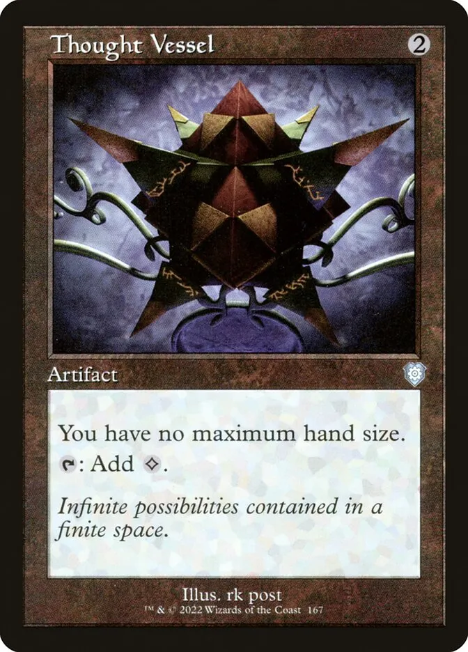 2022 The Brothers' War Commander Thought Vessel #167 uncommon card image