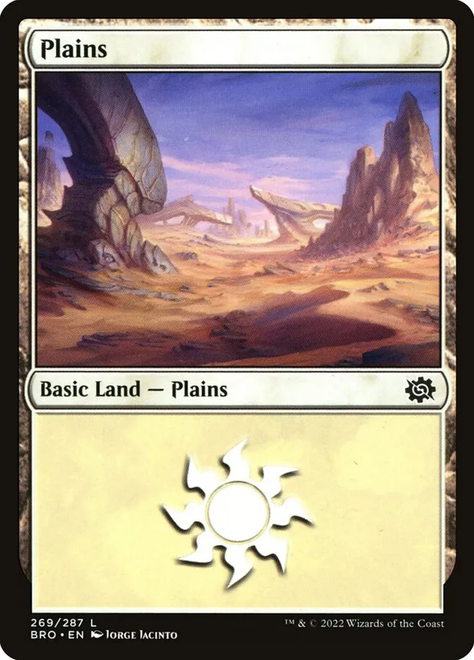 2022 The Brothers' War Plains #269 common card image