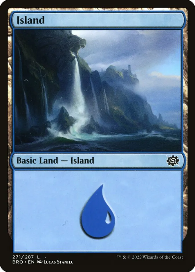 2022 The Brothers' War Island #271 common card image