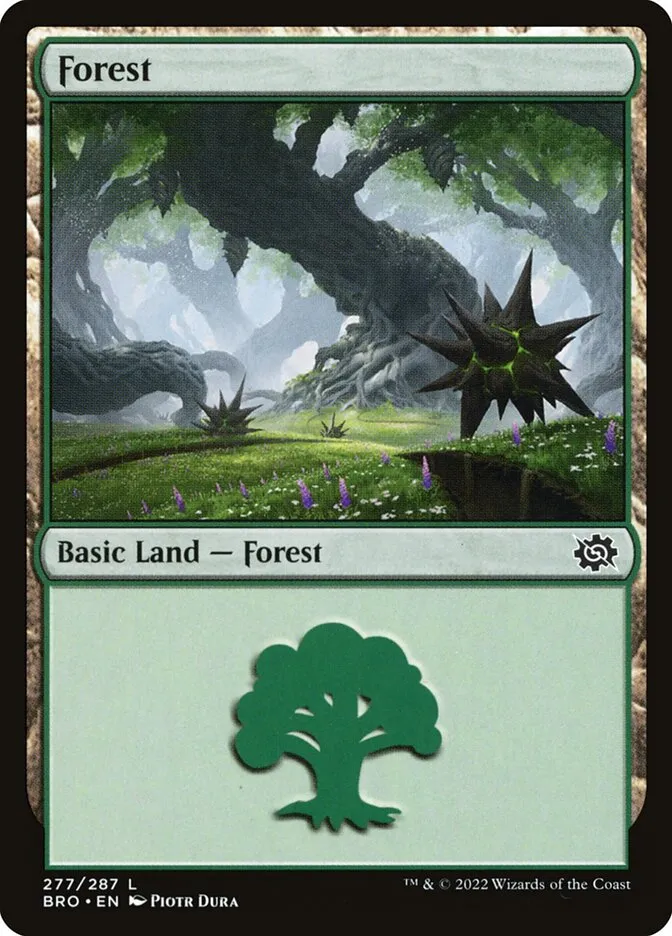 2022 The Brothers' War Forest common #277 common card image