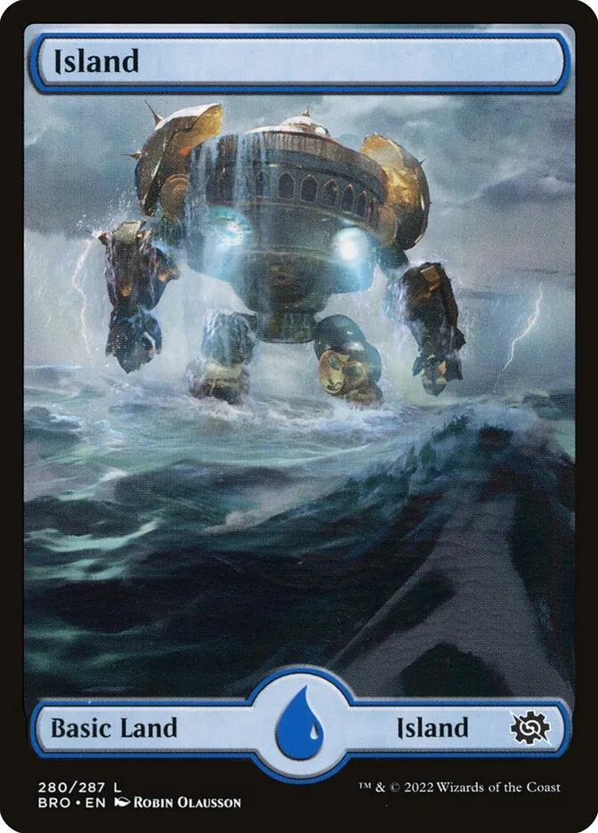 2022 The Brothers' War Island #280 common card image