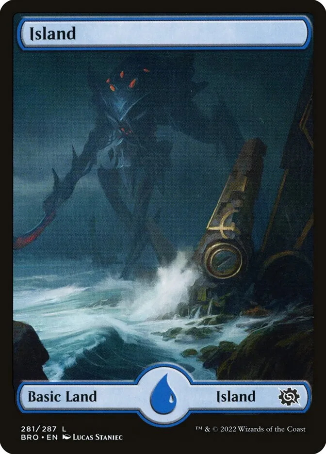 2022 The Brothers' War Island #281 common card image