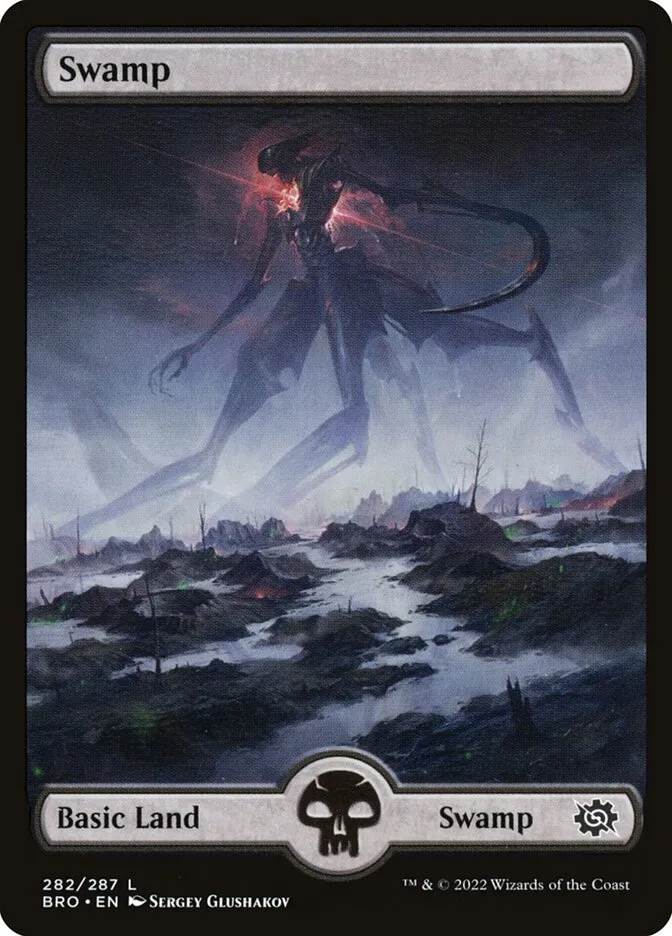 2022 The Brothers' War Swamp #282 common card image