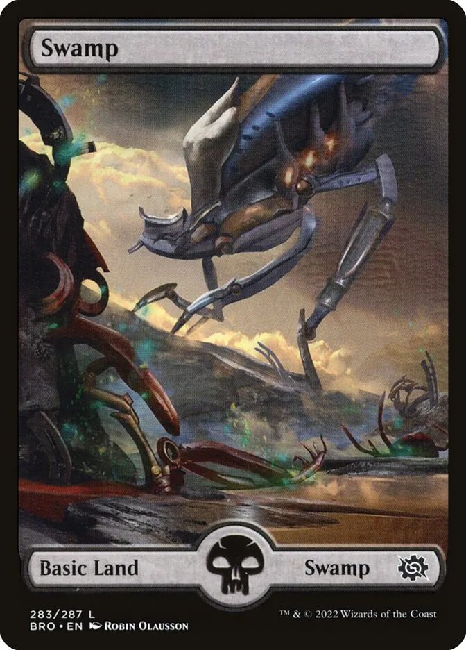 2022 The Brothers' War Swamp #283 common card image