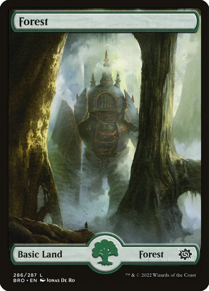 2022 The Brothers' War Forest #286 common card image