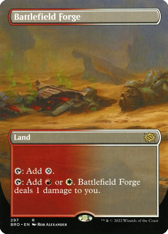 2022 The Brothers' War Battlefield Forge #297 rare card image