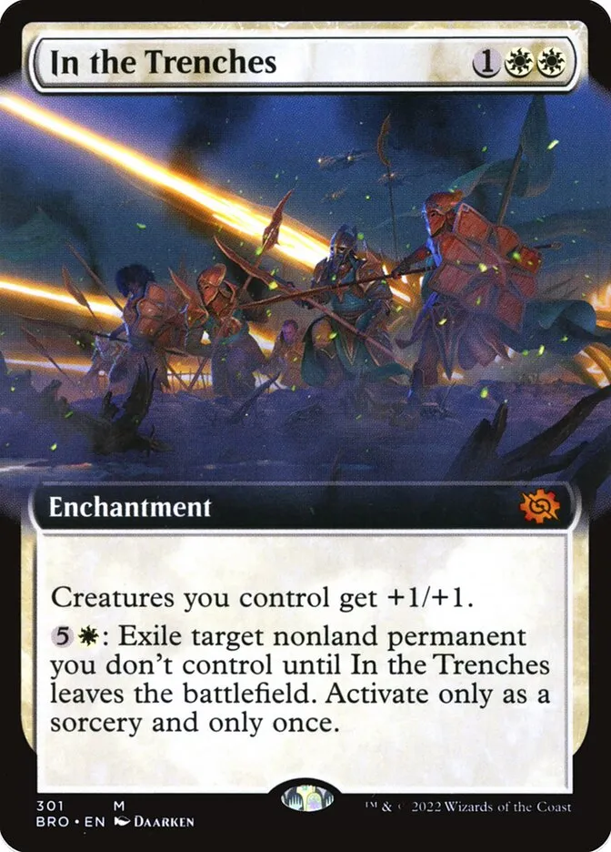 2022 The Brothers' War In the Trenches #301 mythic card image