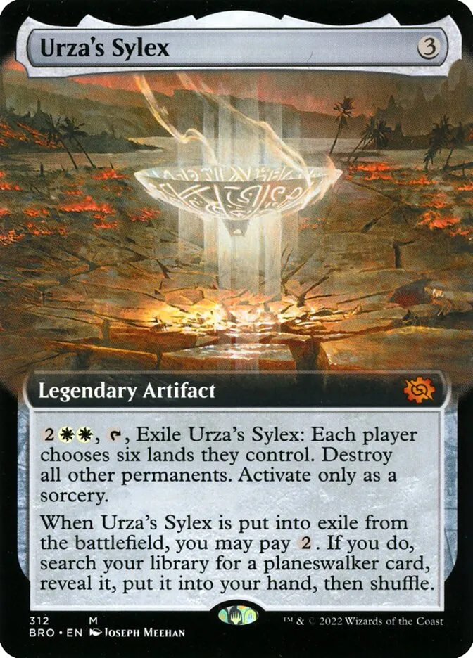2022 The Brothers' War Urza's Sylex #312 mythic card image