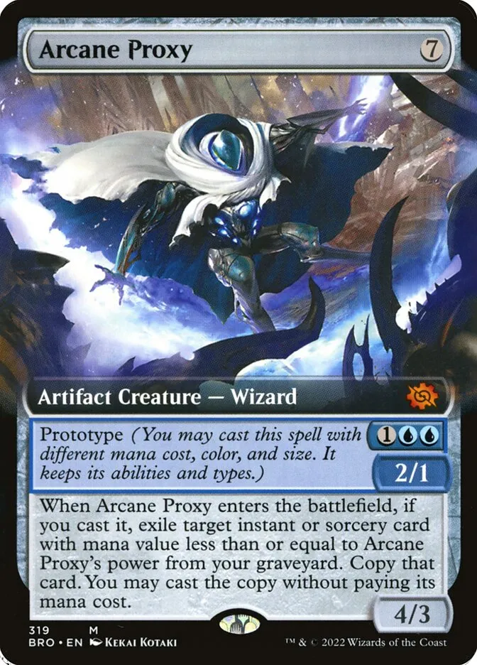 2022 The Brothers' War Arcane Proxy #319 mythic card image