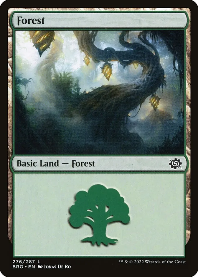 2022 The Brothers' War Forest common #276 common card image