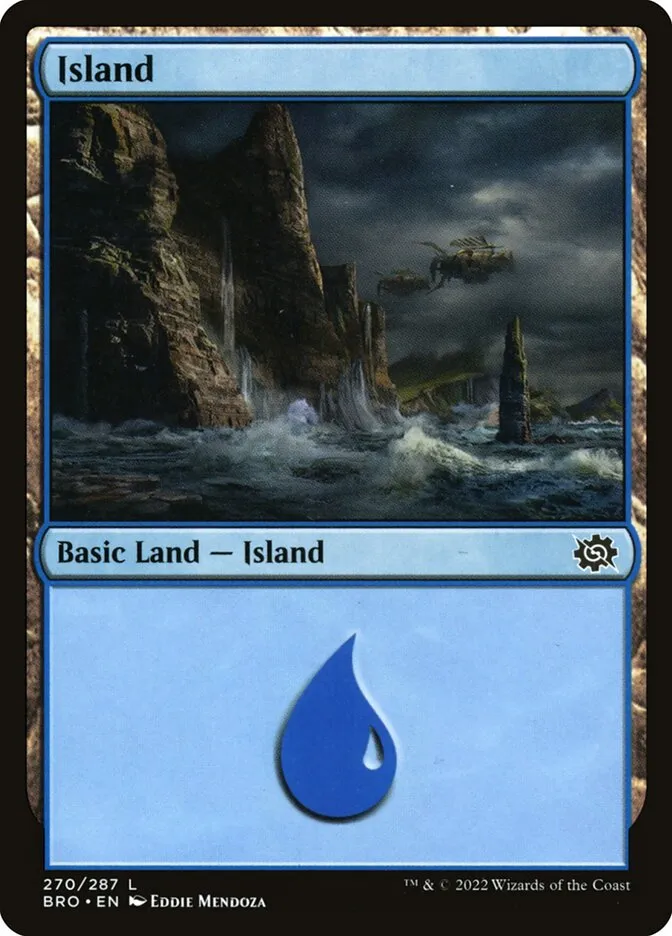 2022 The Brothers' War Island #270 common card image