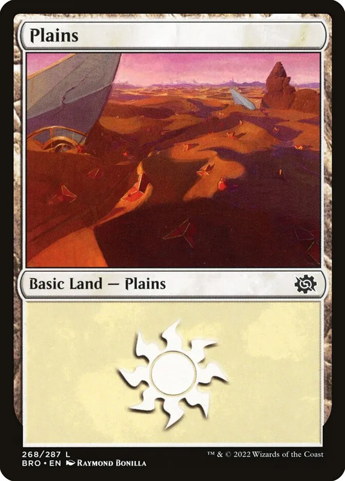 2022 The Brothers' War Plains #268 common card image