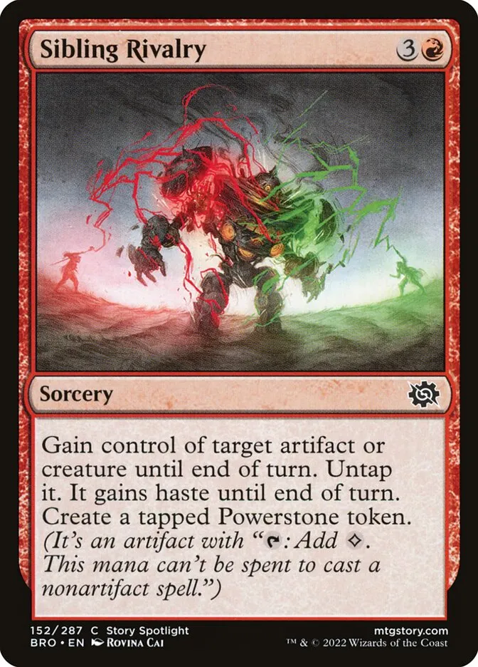 2022 The Brothers' War Sibling Rivalry common #152 common card image