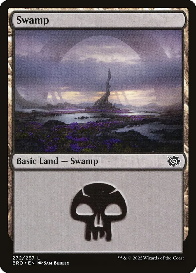 2022 The Brothers' War Swamp #272 common card image