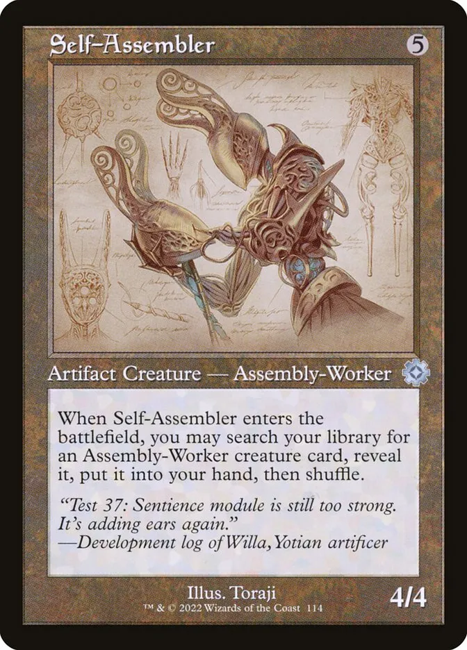 2022 The Brothers' War Retro Artifacts Self-Assembler uncommon #114 uncommon card image