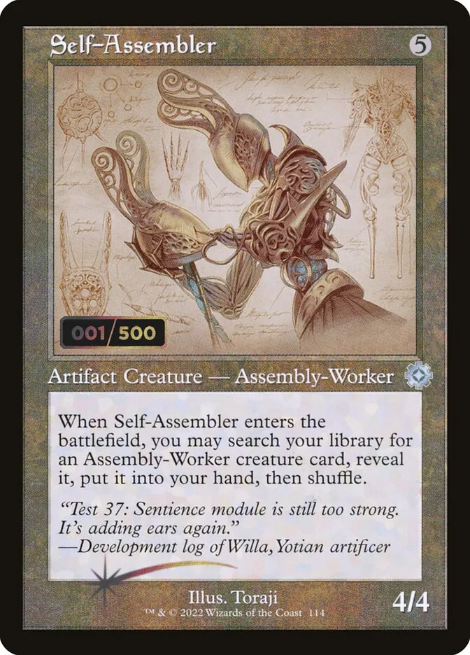 2022 The Brothers' War Retro Artifacts Self-Assembler uncommon #114z uncommon card image