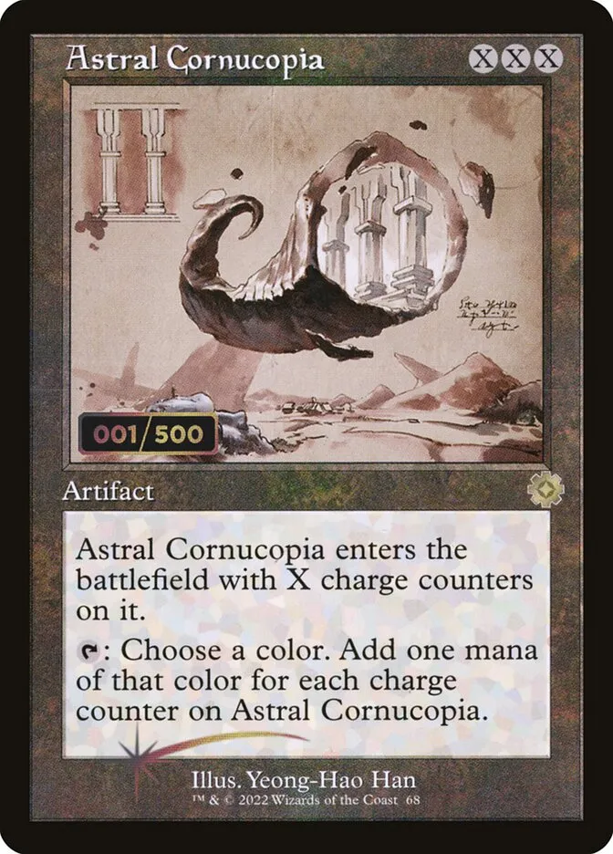 2022 The Brothers' War Retro Artifacts Astral Cornucopia rare #68z rare card image
