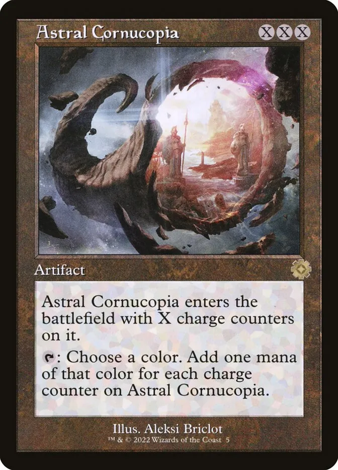2022 The Brothers' War Retro Artifacts Astral Cornucopia rare #5 rare card image