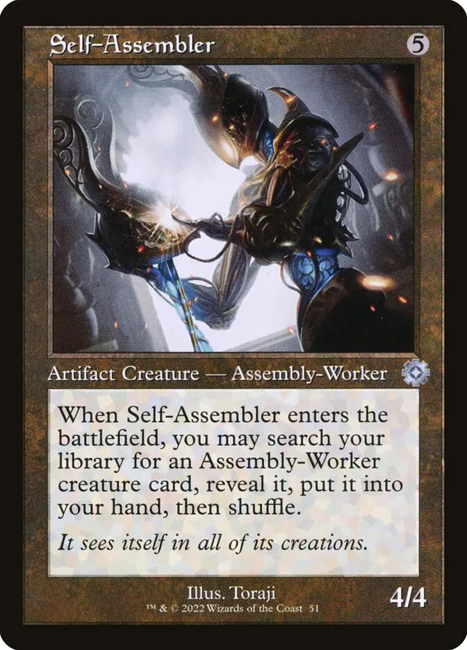 2022 The Brothers' War Retro Artifacts Self-Assembler uncommon #51 uncommon card image