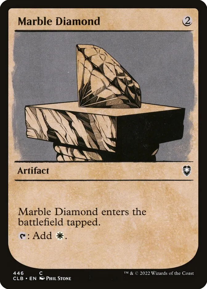 2022 Commander Legends: Battle for Baldur's Gate Marble Diamond #446 common card image