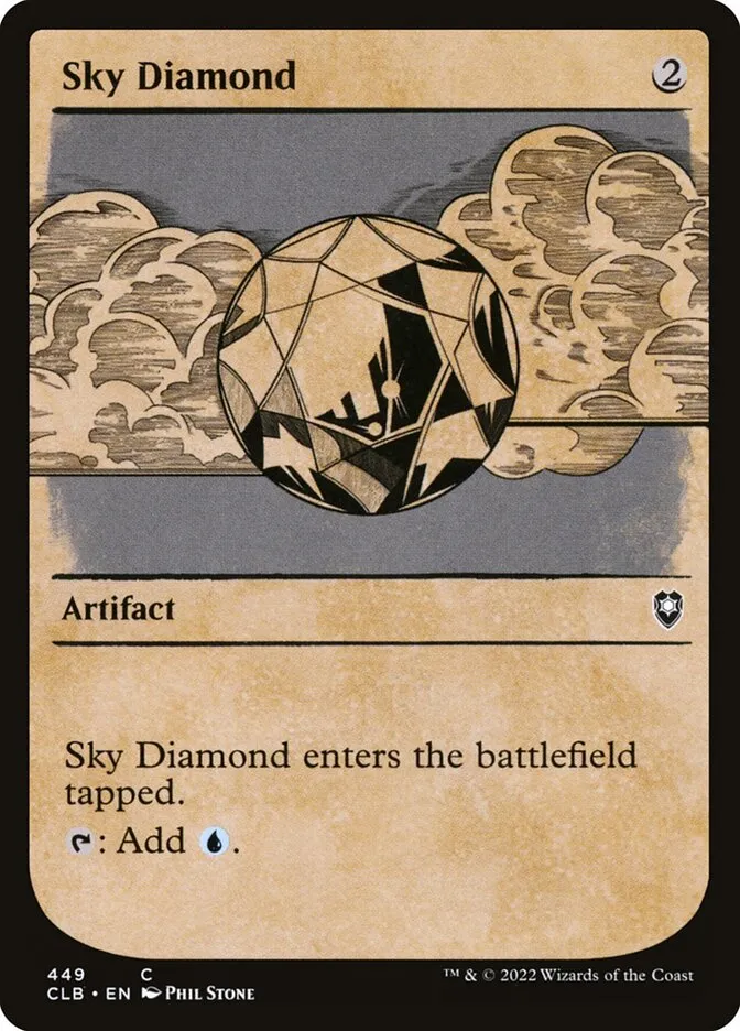 2022 Commander Legends: Battle for Baldur's Gate Sky Diamond #449 common card image