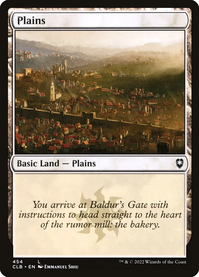 2022 Commander Legends: Battle for Baldur's Gate Plains #454 common card image