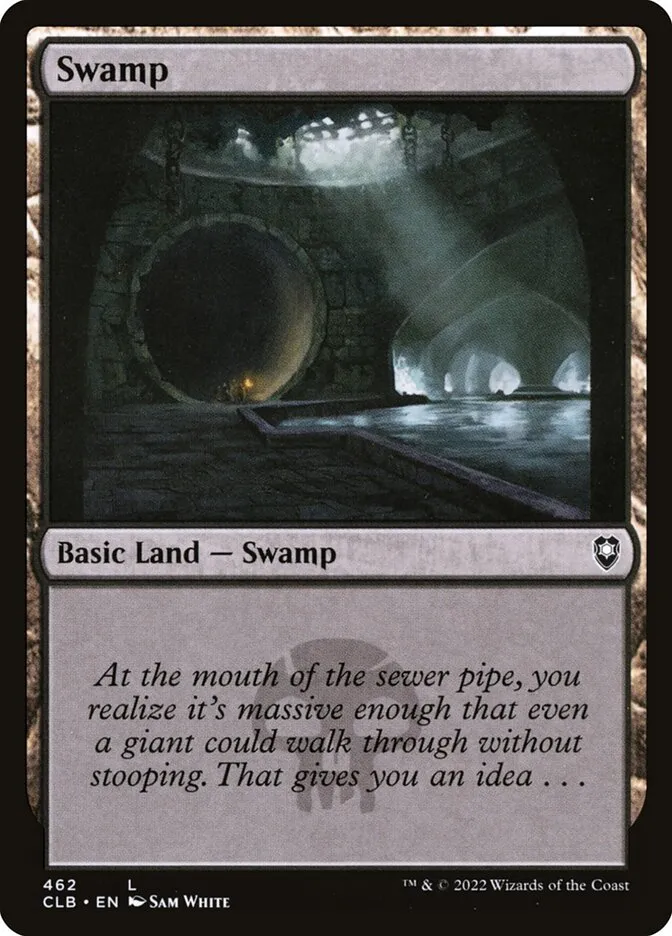 2022 Commander Legends: Battle for Baldur's Gate Swamp #462 common card image