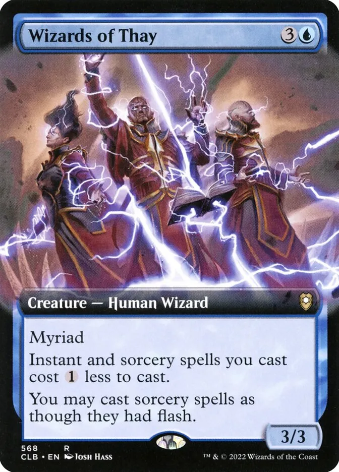 2022 Commander Legends: Battle for Baldur's Gate Wizards of Thay #568 rare card image