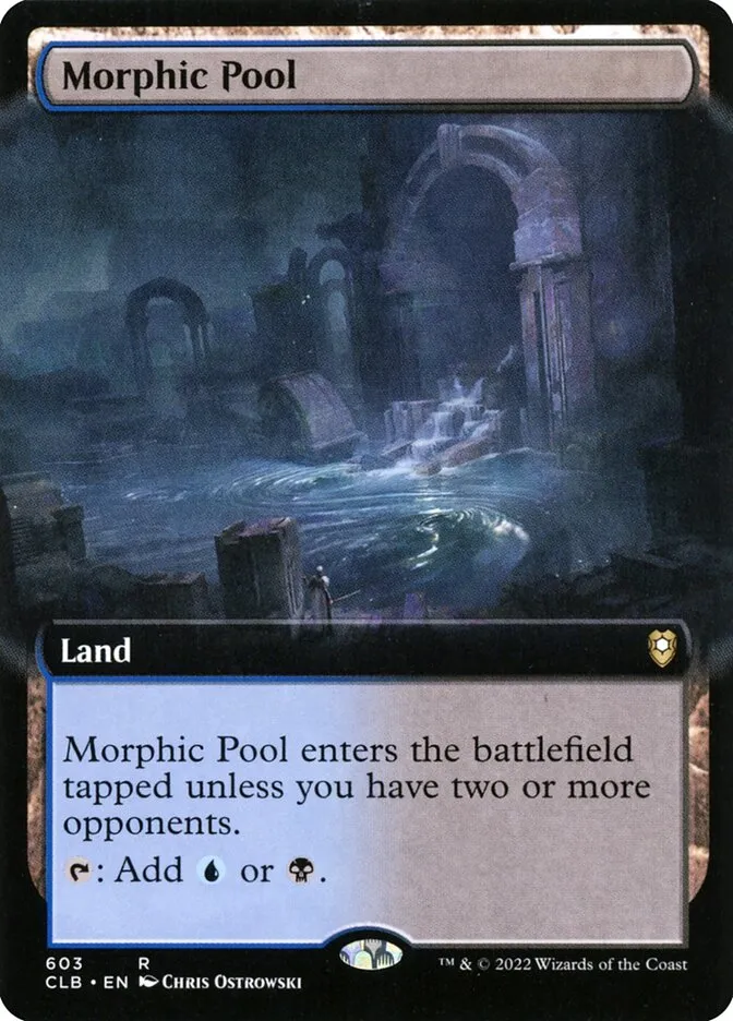 2022 Commander Legends: Battle for Baldur's Gate Morphic Pool #603 rare card image