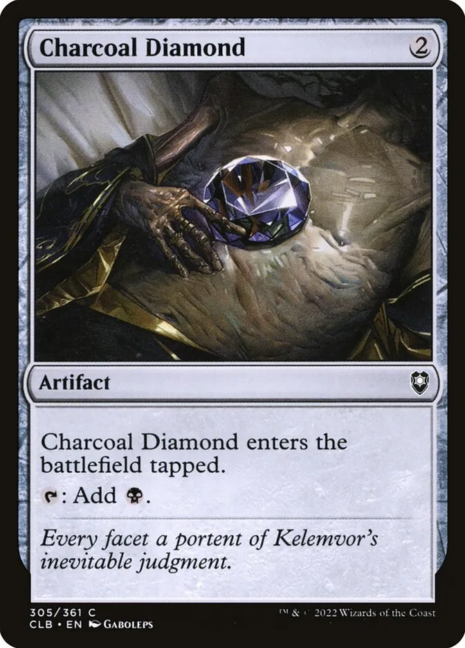 2022 Commander Legends: Battle for Baldur's Gate Charcoal Diamond #305 common card image