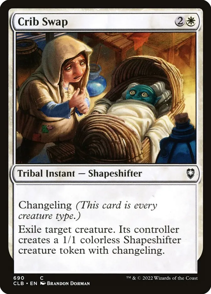 2022 Commander Legends: Battle for Baldur's Gate Crib Swap #690 common card image