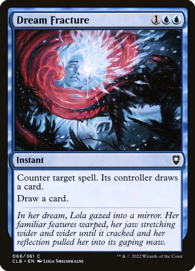 2022 Commander Legends: Battle for Baldur's Gate Dream Fracture #66 common card image