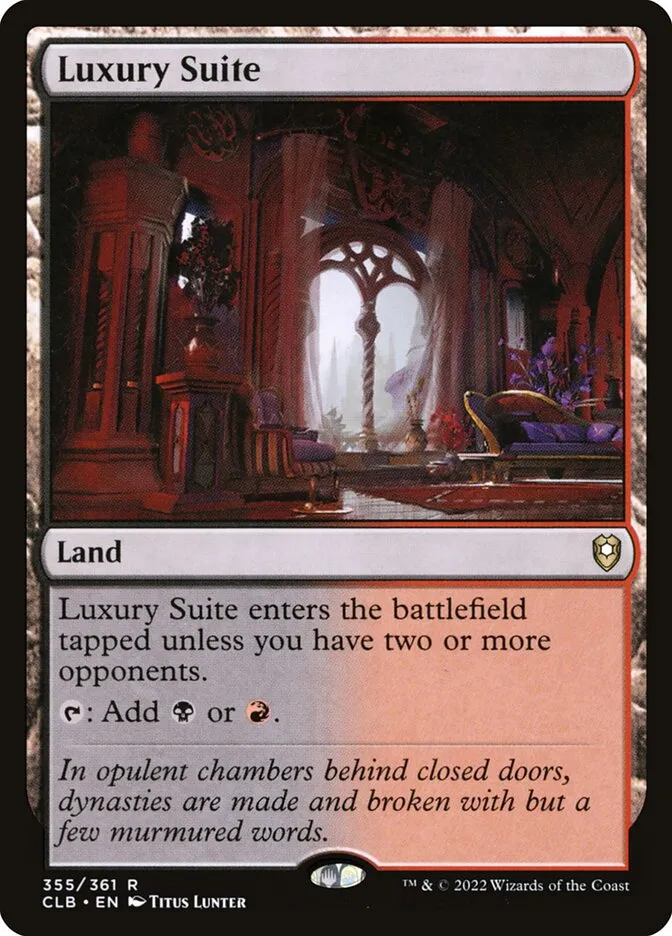 2022 Commander Legends: Battle for Baldur's Gate Luxury Suite #355 rare card image