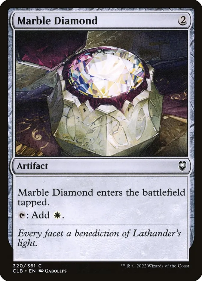 2022 Commander Legends: Battle for Baldur's Gate Marble Diamond #320 common card image