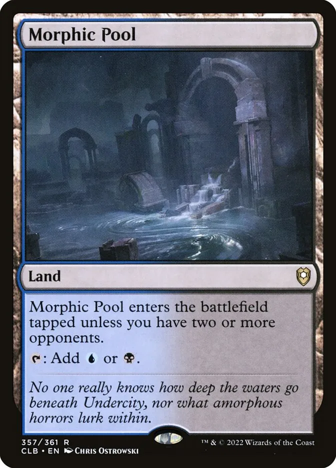 2022 Commander Legends: Battle for Baldur's Gate Morphic Pool #357 rare card image