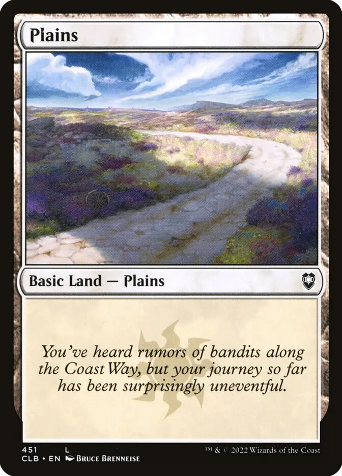 2022 Commander Legends: Battle for Baldur's Gate Plains #451 common card image